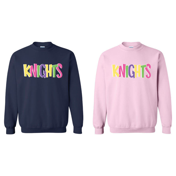 Colorful Knights Sweatshirt
